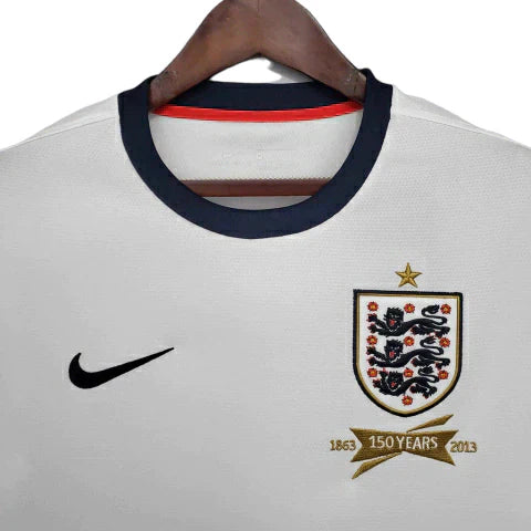 Camisa Retrô Torcedor Masculina Inglaterra 2013