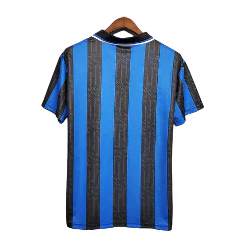 Camisa Retrô Inter de Milão 1997/1998 Azul e Preta