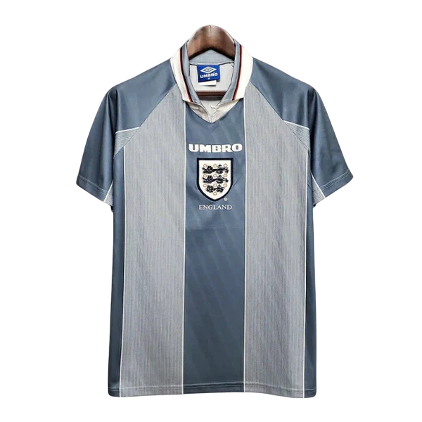 Camisa Retrô Torcedor Masculina Inglaterra 1996
