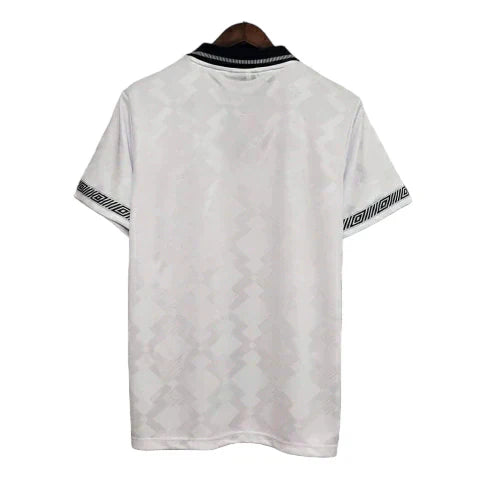 Camisa Retrô Torcedor Masculina Inglaterra 1990