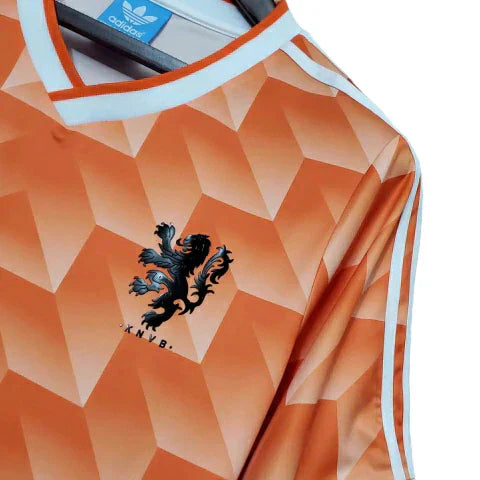 Camisa Holanda Retrô 1988 Laranja