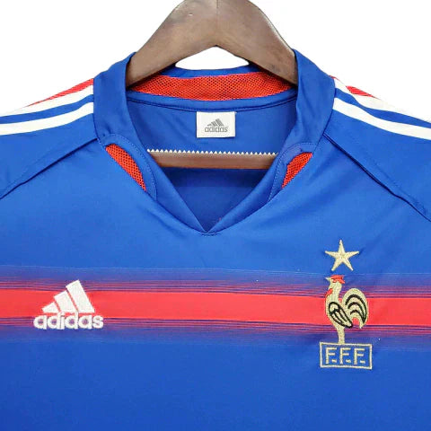 Camisa Retrô Torcedor Masculina França 2004