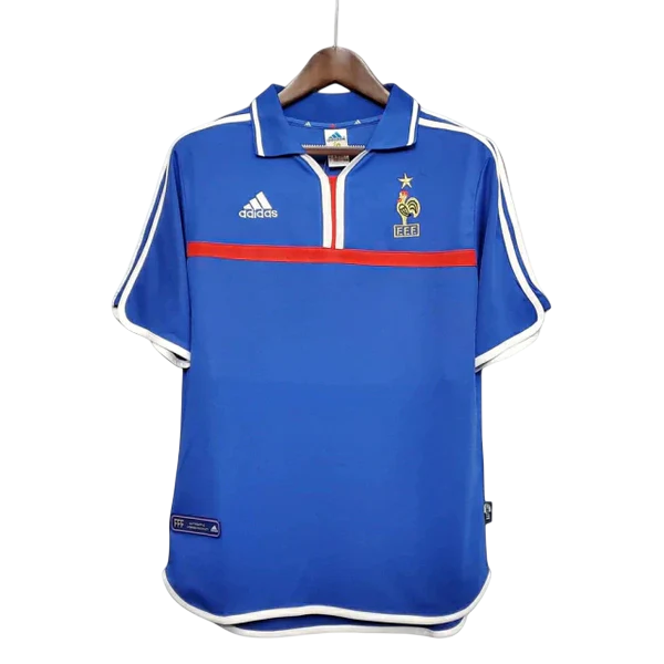 Camisa Retrô Torcedor Masculina França 2000