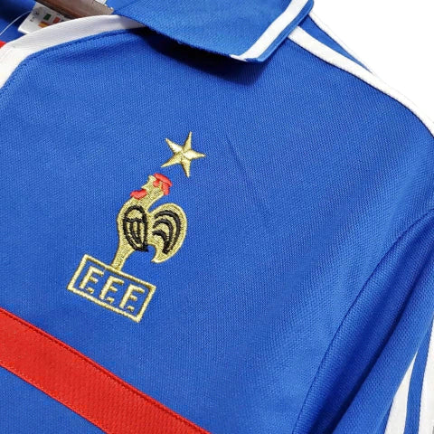 Camisa Retrô Torcedor Masculina França 2000
