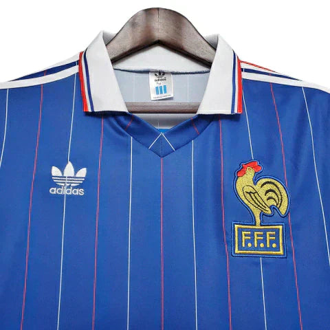 Camisa Retrô Torcedor Masculina França 1982