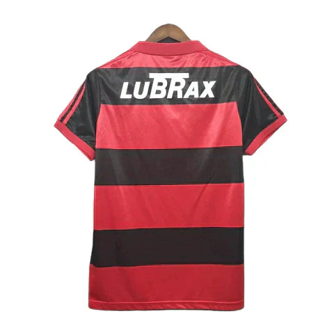 Camisa Retrô Flamengo I Home 1990/91 Masculino Vermelho e Preto