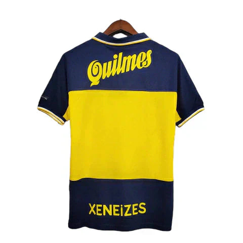 Camisa Boca Juniors Retrô 1999 Azul e Amarela