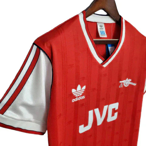 Camisa Arsenal Retrô 1988/1989 Vermelha