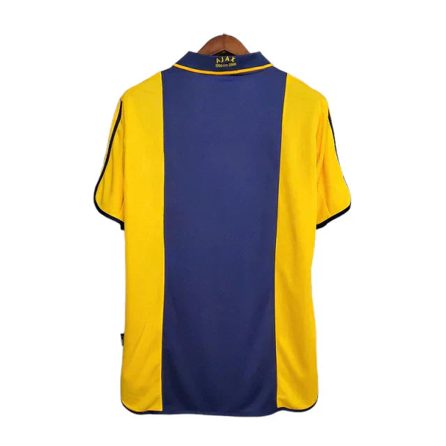 Camisa Ajax Retrô 2000/2001 Azul e Amarela