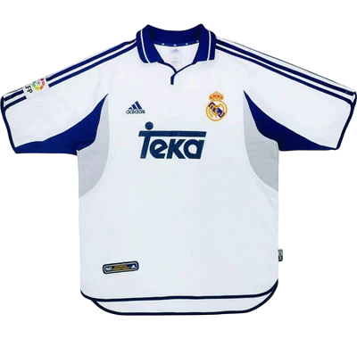 Camisa Retrô Torcedor Masculina Real Madrid I 2000