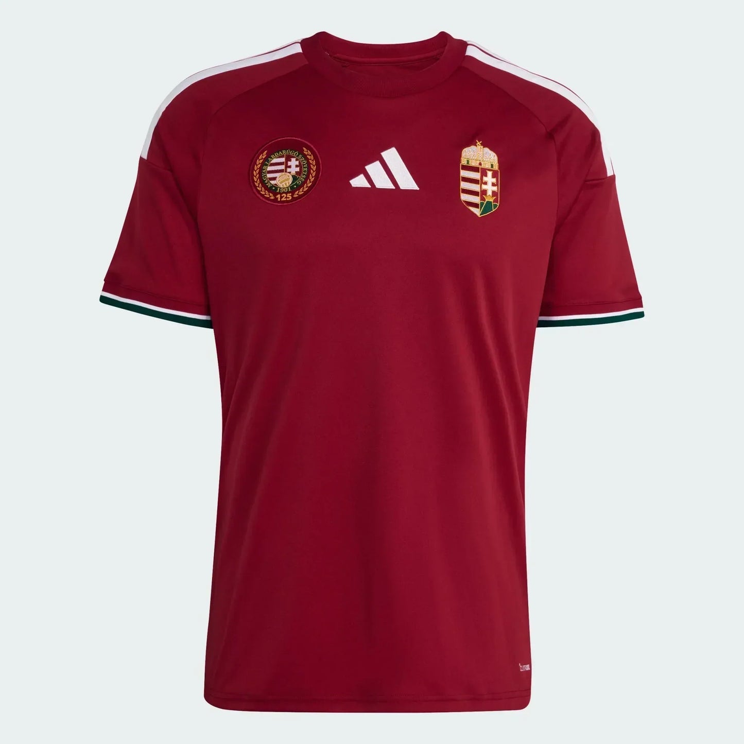 Camisa Torcedor Masculina Hungria I 2026 Copa do Mundo